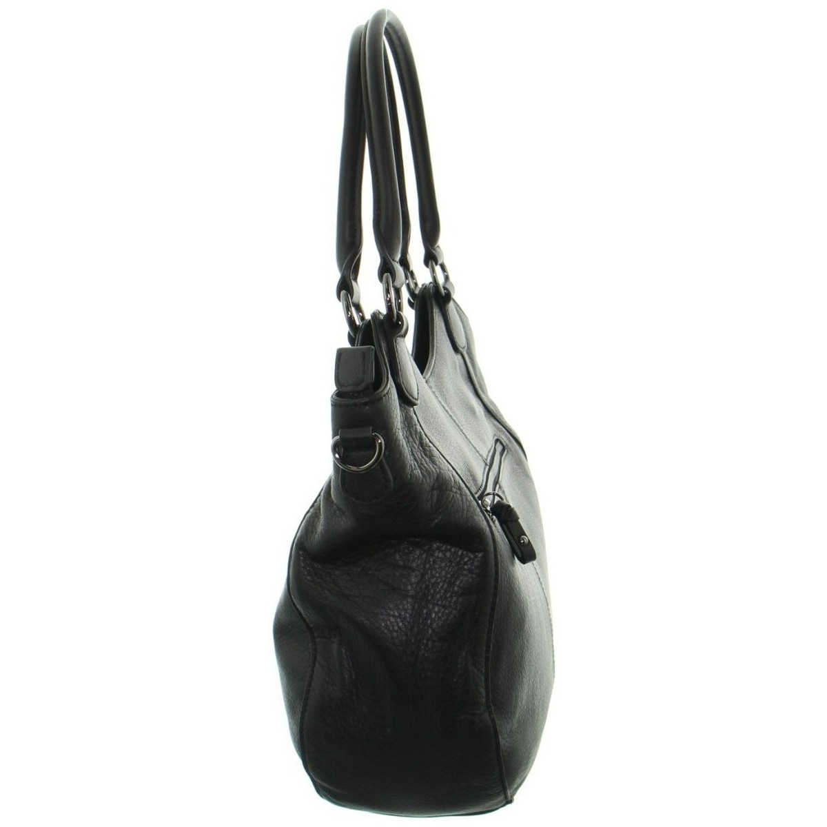 Hexagona Noir Sac porté épaule cuir ref_48600 Noir 38*32*9 XjjcKGXK