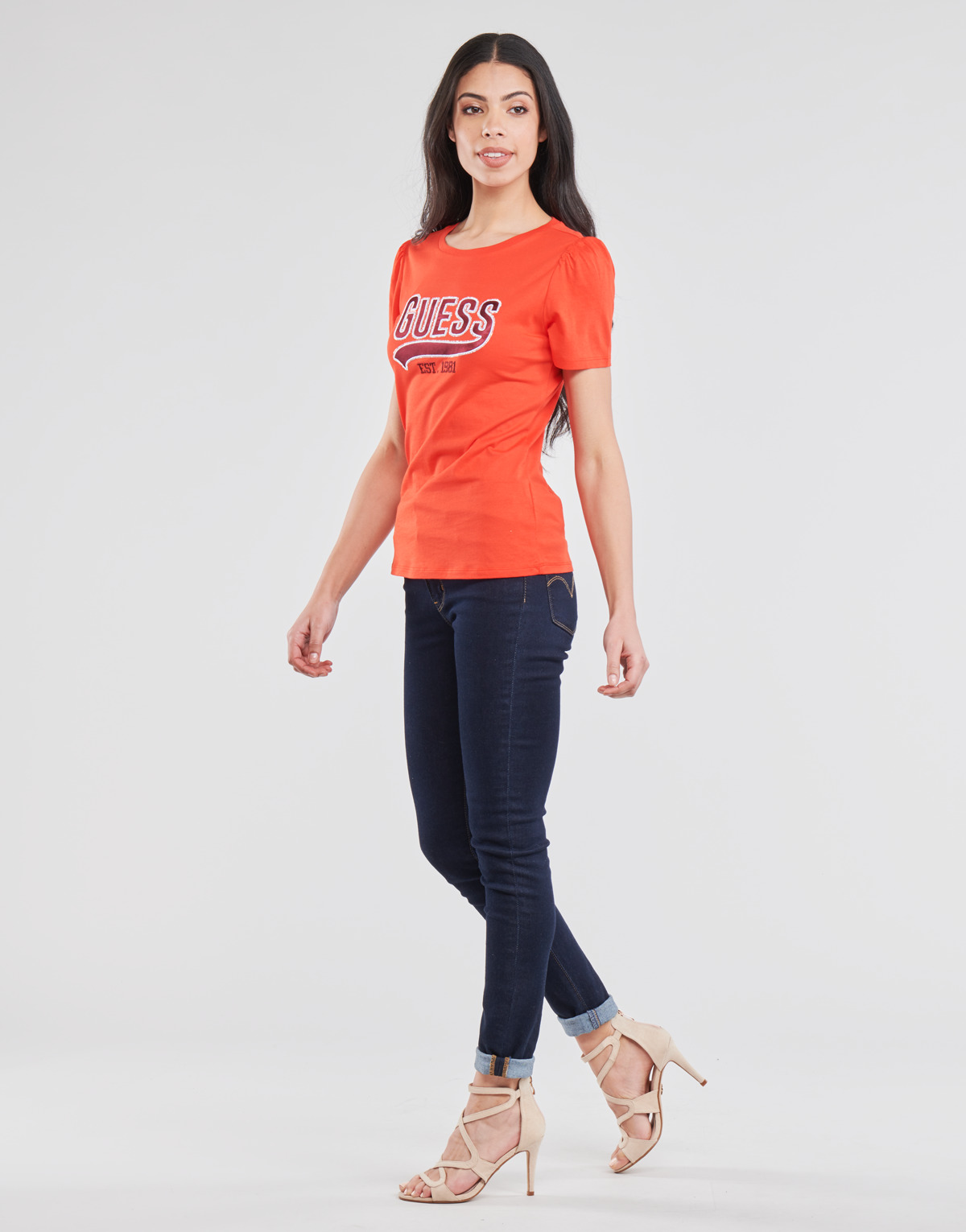 Guess Rouge SS CN MARISOL TEE snYzykbF