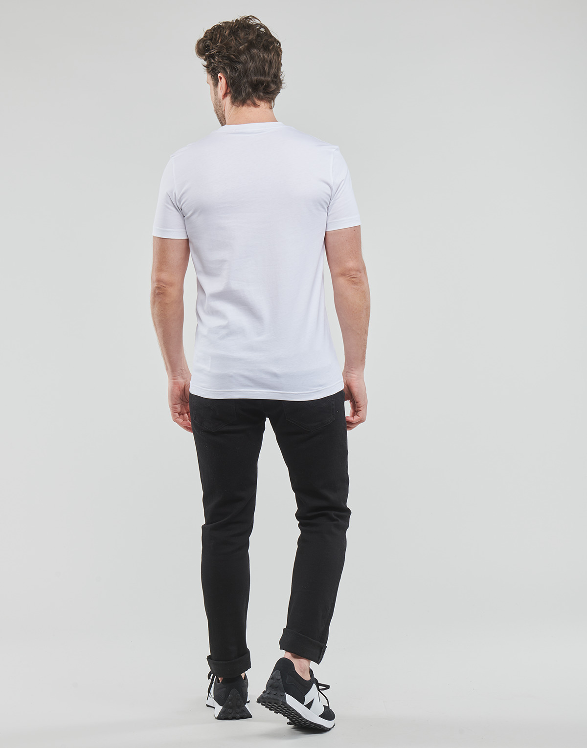 Calvin Klein Jeans Blanc MICRO MONOLOGO TEE xD7DVkFp
