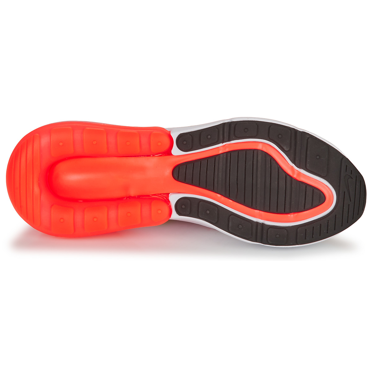 Nike Blanc / Orange AIR MAX 270 vEch51QO