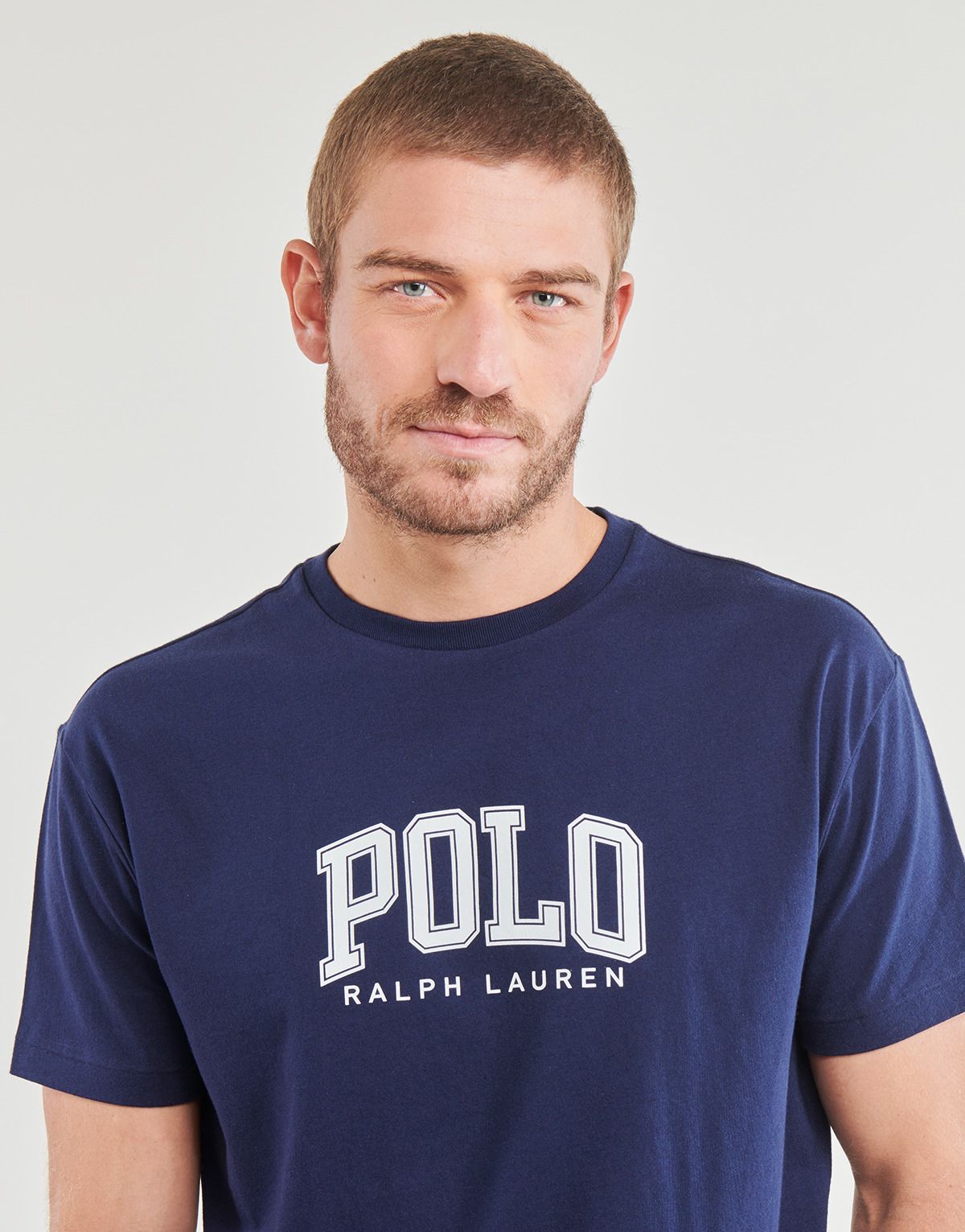 Polo Ralph Lauren Marine T-SHIRT AJUSTE EN COTON SERIGRAPHIE POLO RALPH LAUREN X8vgyMLJ